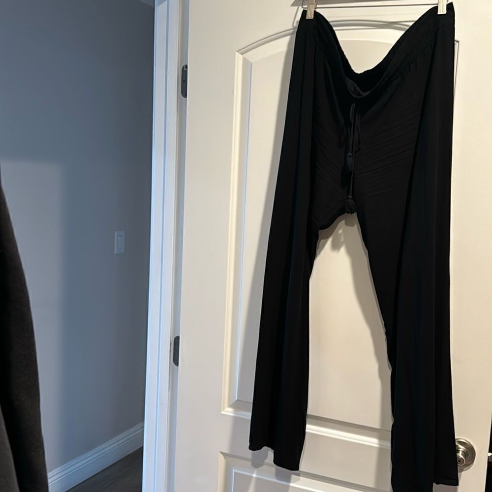 Summer black pants